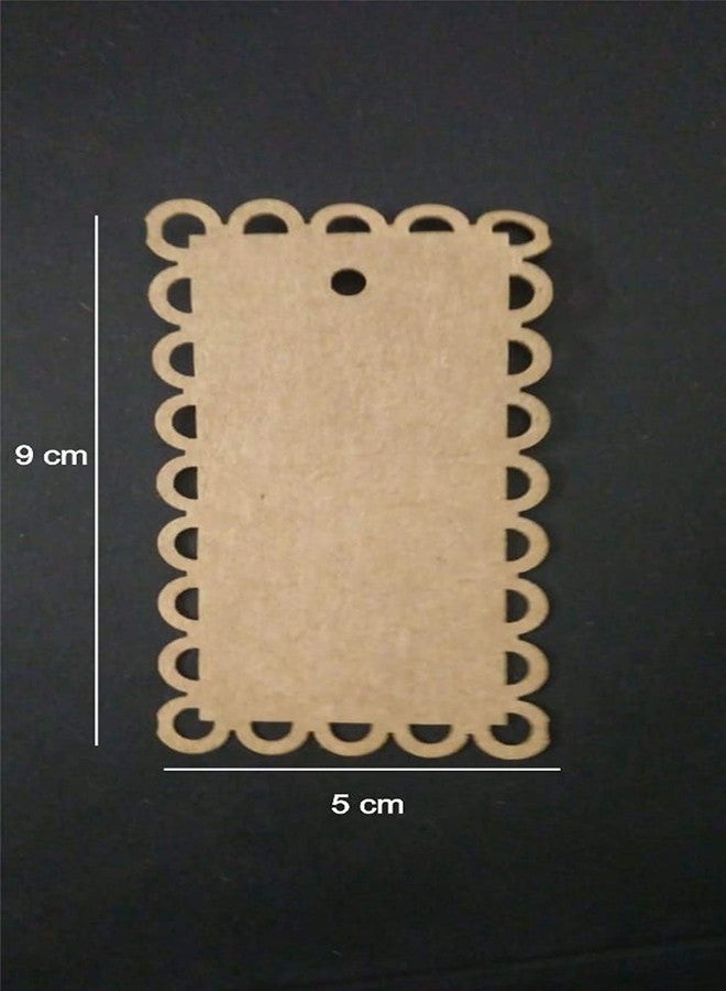 Atmiyamart Scalloped Border Kraft Tag, Gift Tags Kraft Paper Tag DIY Craft Decorative Tags 50 Pcs Brown for Wedding Party Favors Baby Shower Birthday Christmas with Jute Twine - Image 5